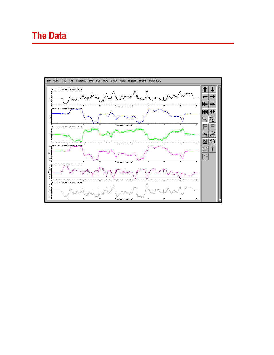 The data, The data 112 | MTS SWIFT 20 Ultra Sensor User Manual | Page 112 / 176