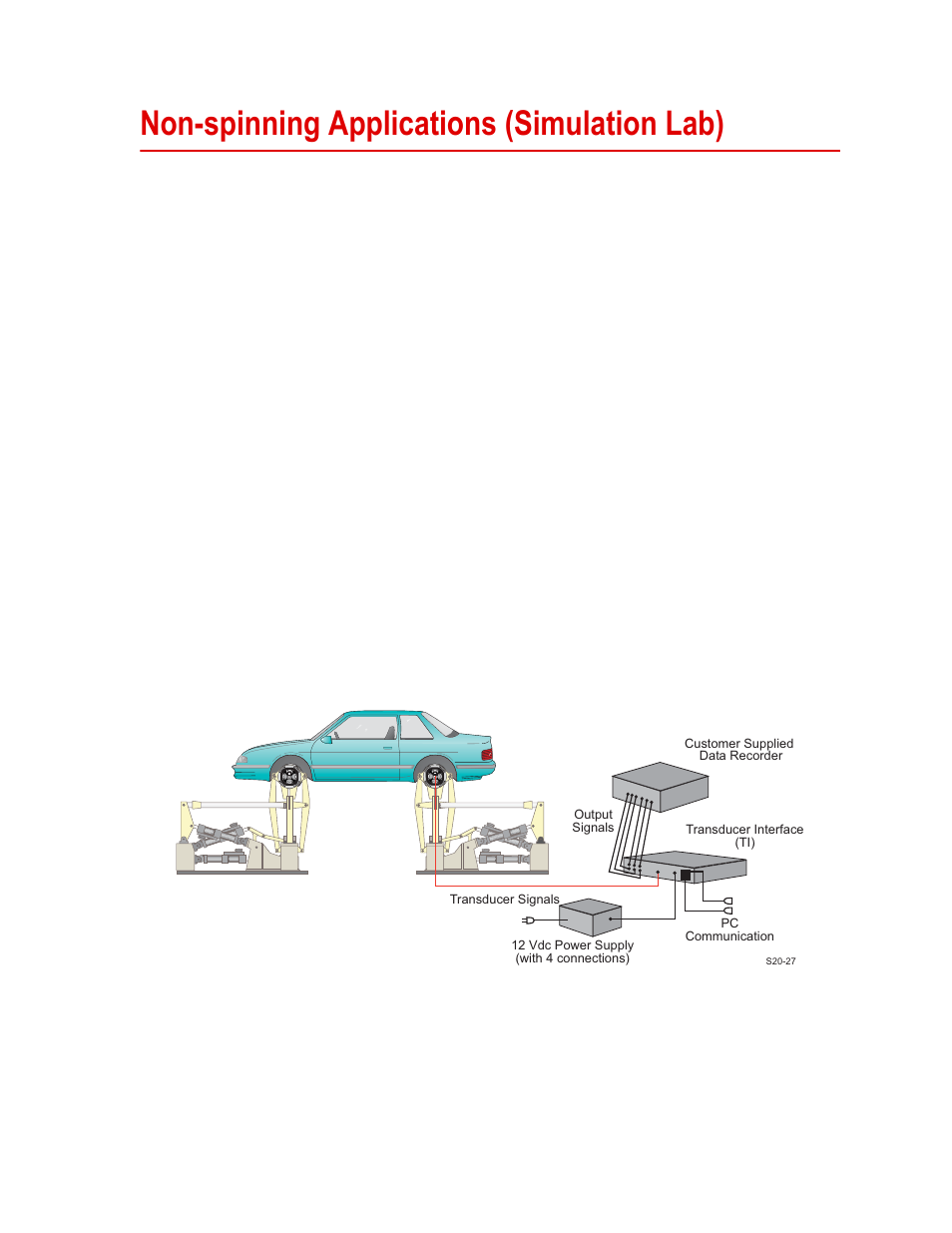 Non-spinning applications (simulation lab), Non-spinning applications (simulation lab) 17 | MTS SWIFT 20 Ultra Sensor User Manual | Page 17 / 176