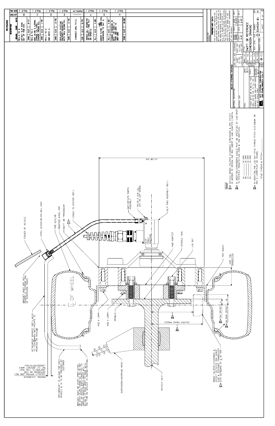 MTS SWIFT 30 Sensor User Manual | Page 158 / 172