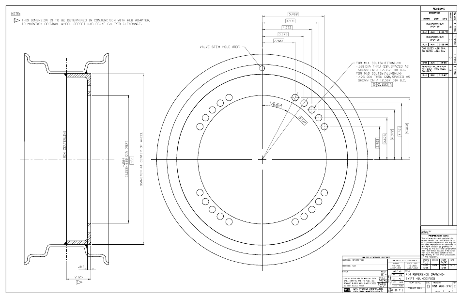 MTS SWIFT 40 Sensor User Manual | Page 166 / 170