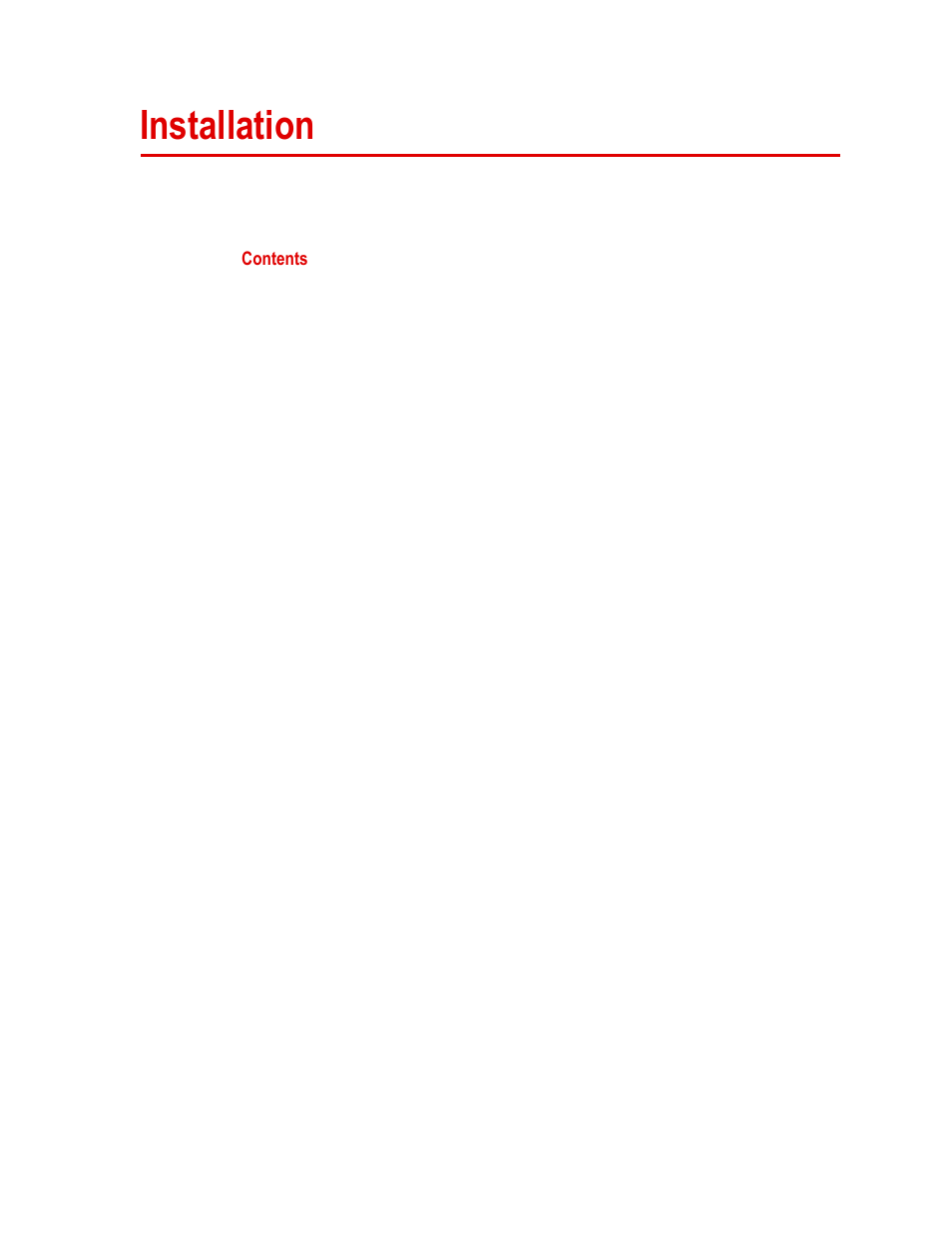 Installation, Installation 31 | MTS SWIFT 45 GLP Sensor User Manual | Page 31 / 106