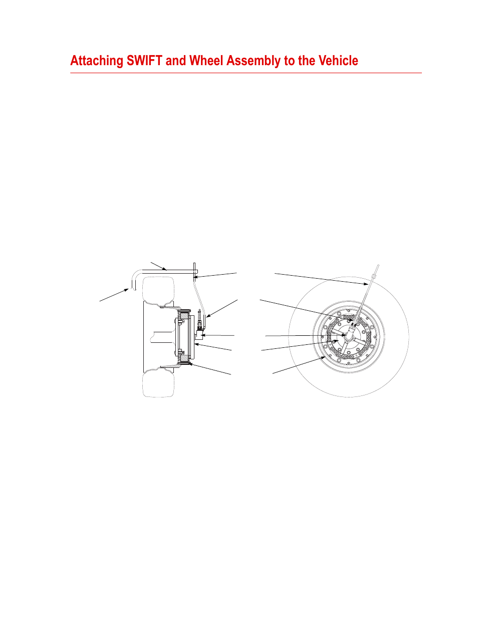 Attaching swift and wheel assembly to the vehicle | MTS SWIFT 45 GLP Sensor User Manual | Page 41 / 106