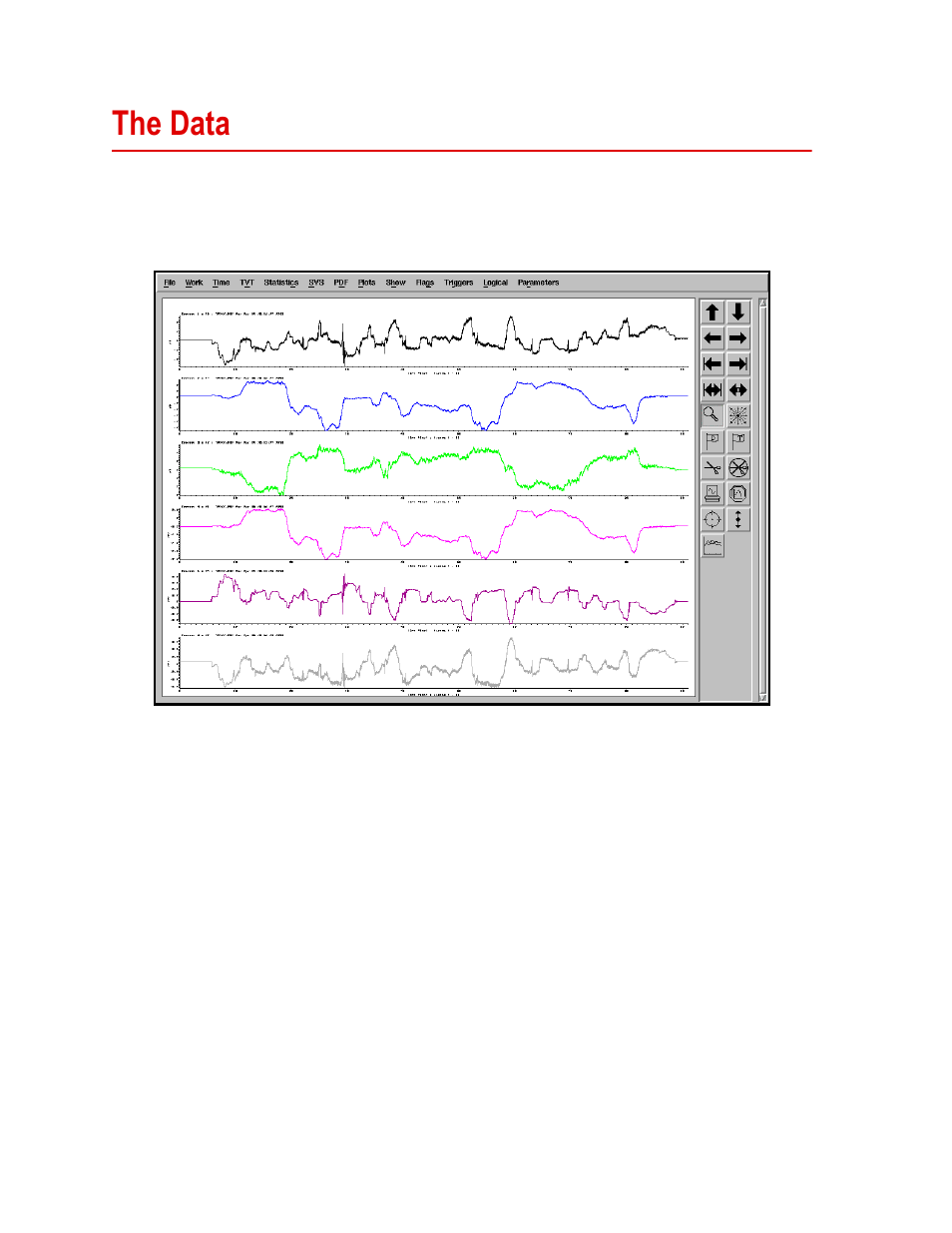 The data, The data 60 | MTS SWIFT 45 GLP Sensor User Manual | Page 60 / 106