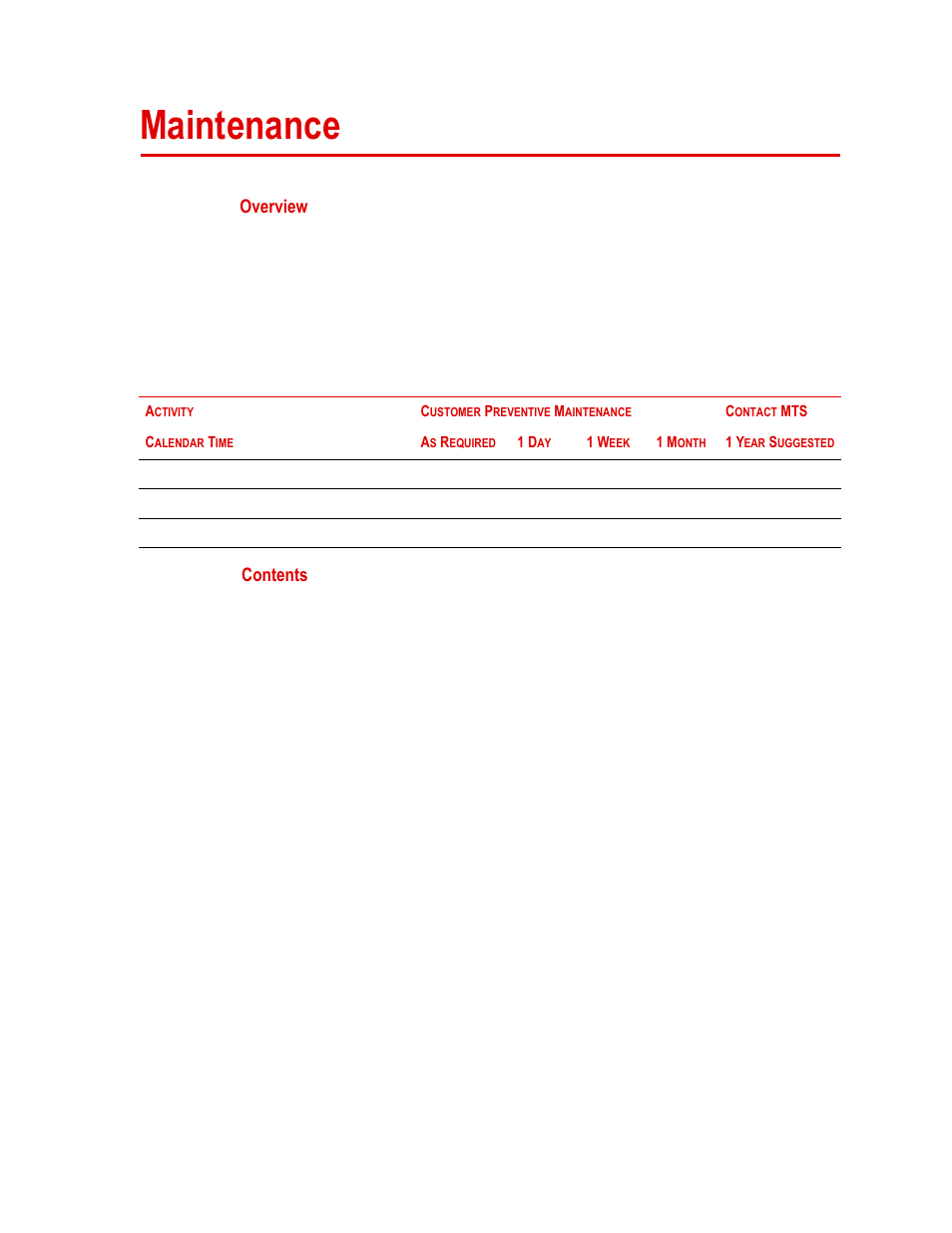 MTS SWIFT 45 GLP Sensor User Manual | Page 71 / 106