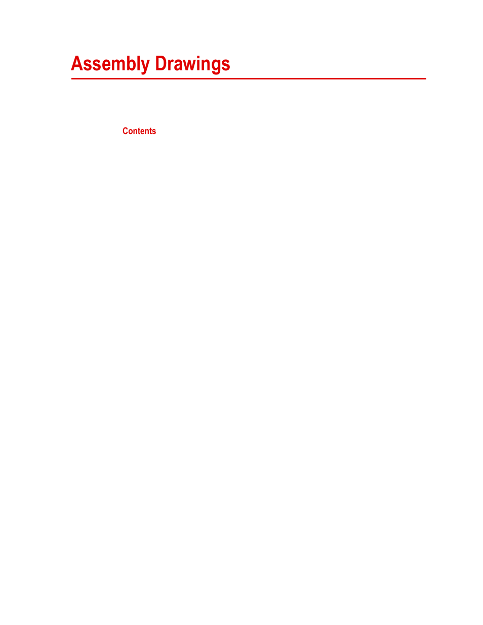 Assembly drawings, Assembly drawings 79 | MTS SWIFT 45 GLP Sensor User Manual | Page 79 / 106