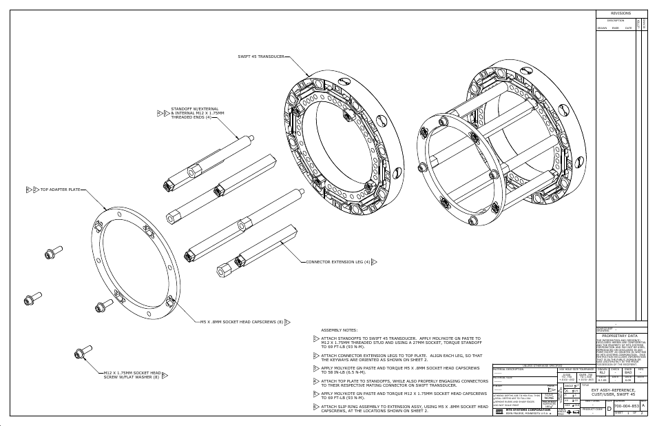 MTS SWIFT 45 GLP Sensor User Manual | Page 98 / 106