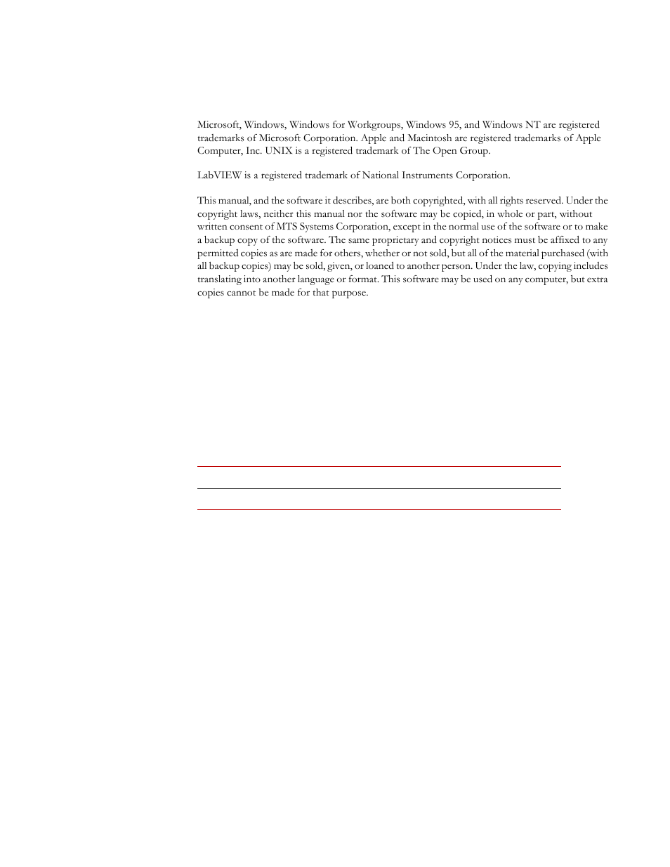 MTS SWIFT 50 GLP Sensor User Manual | Page 2 / 70