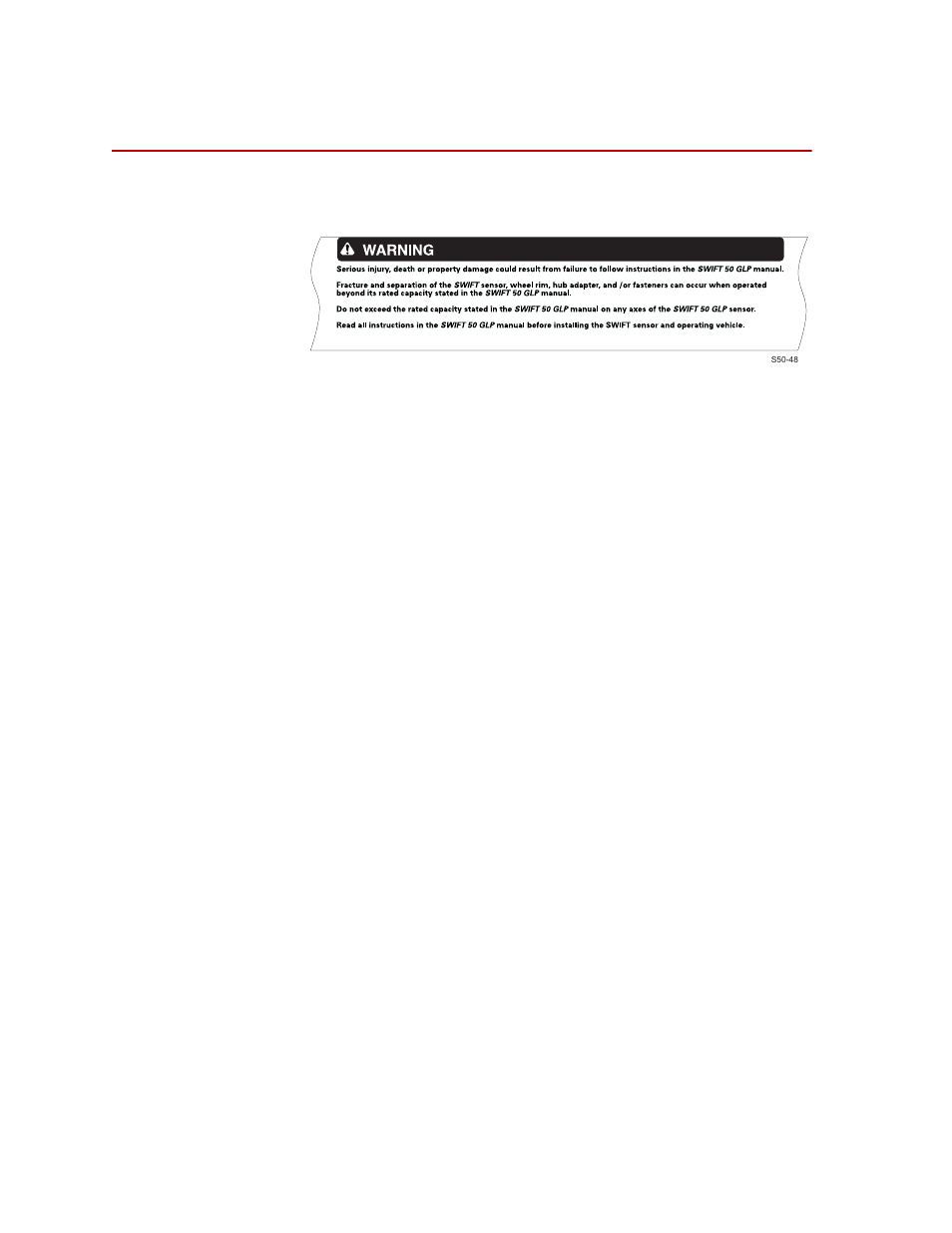 Hazard icons, Hazard icons 28 | MTS SWIFT 50 GLP Sensor User Manual | Page 28 / 70