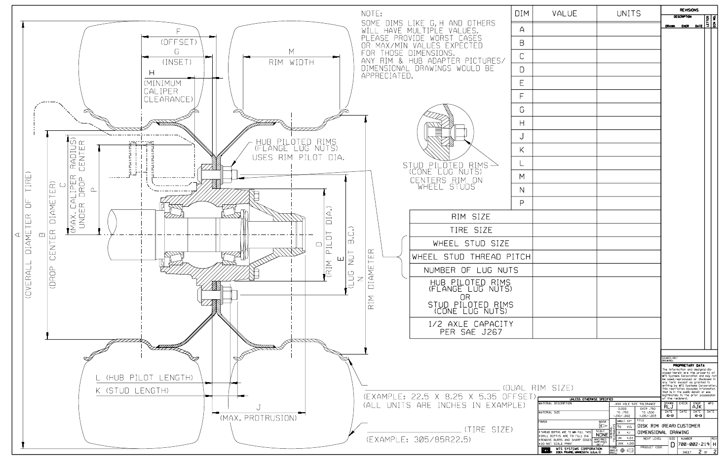 MTS SWIFT 50 GLP Sensor Heavy Trucks User Manual | Page 102 / 112