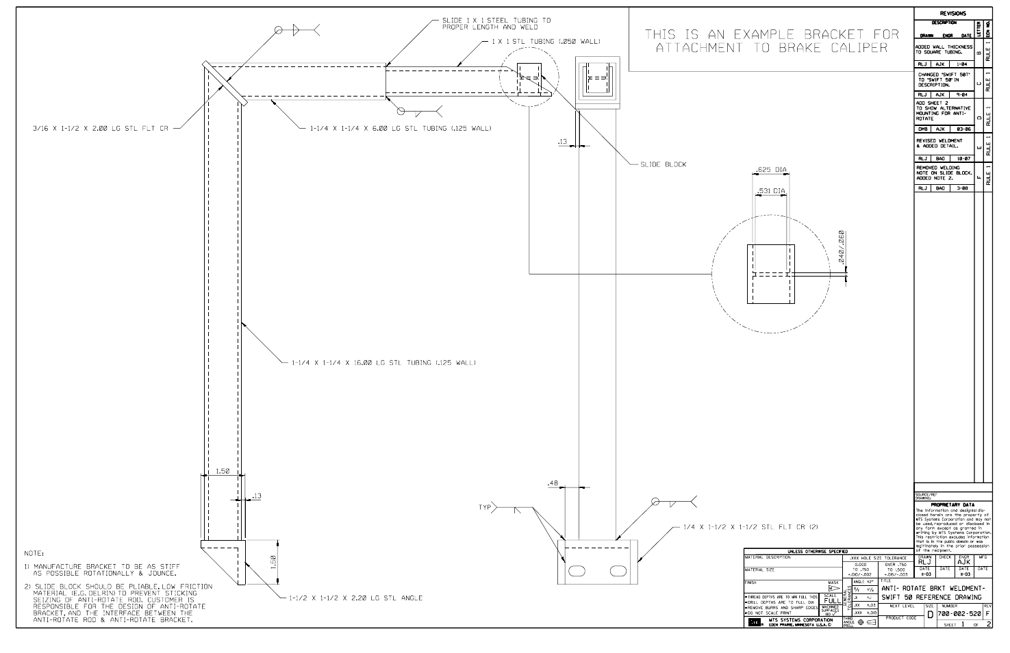 MTS SWIFT 50 GLP Sensor Heavy Trucks User Manual | Page 103 / 112