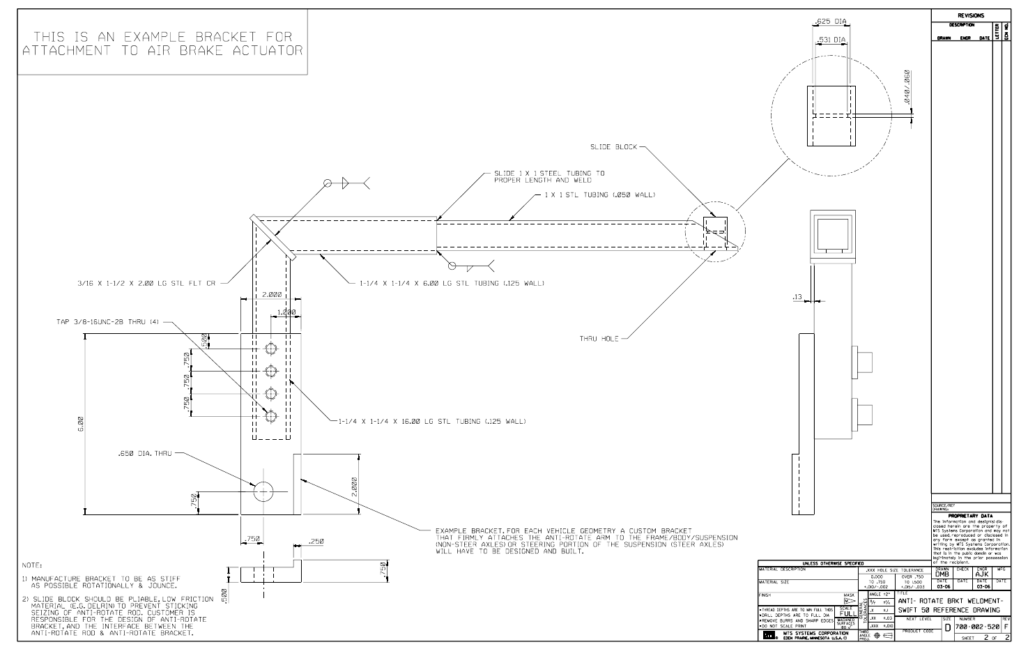 MTS SWIFT 50 GLP Sensor Heavy Trucks User Manual | Page 104 / 112