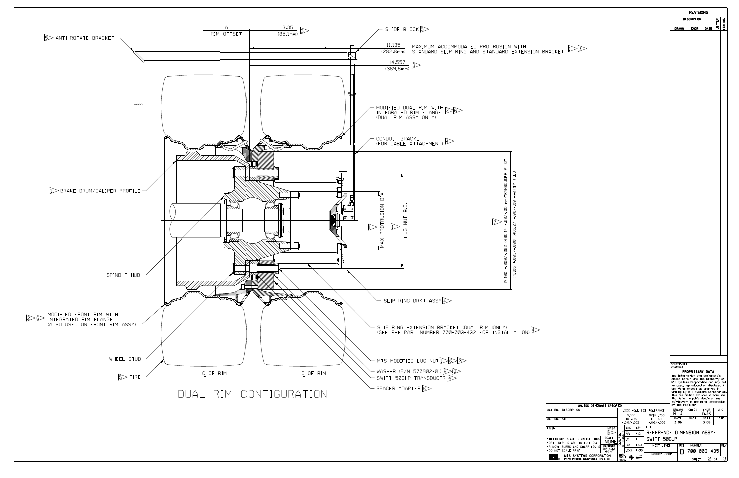 MTS SWIFT 50 GLP Sensor Heavy Trucks User Manual | Page 106 / 112