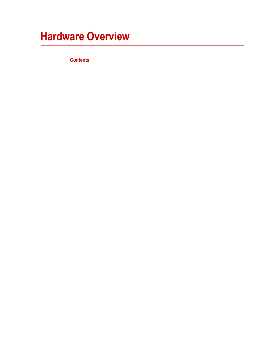 Hardware overview, Hardware overview 13 | MTS SWIFT 50 GLP Sensor Heavy Trucks User Manual | Page 13 / 112