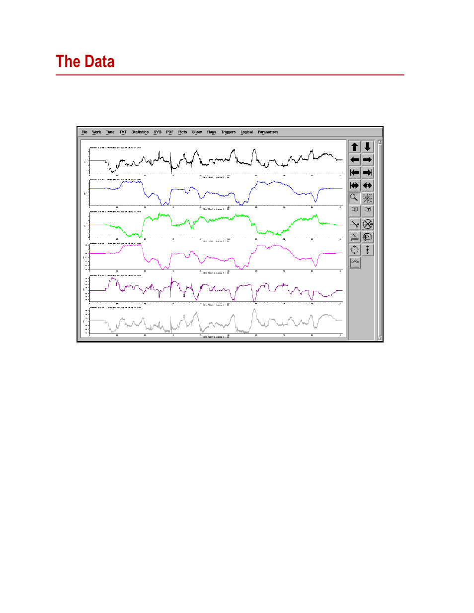 The data, The data 54 | MTS SWIFT 50 GLP Sensor Heavy Trucks User Manual | Page 54 / 112
