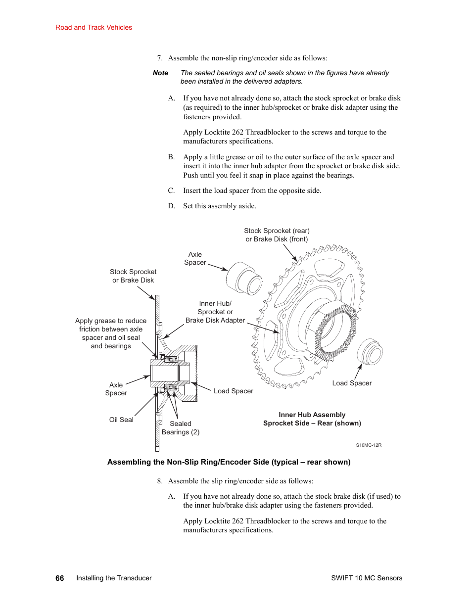 MTS SWIFT 10 MC Sensor User Manual | Page 66 / 144