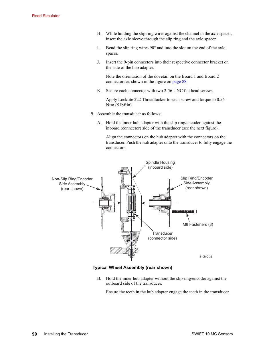 MTS SWIFT 10 MC Sensor User Manual | Page 90 / 144