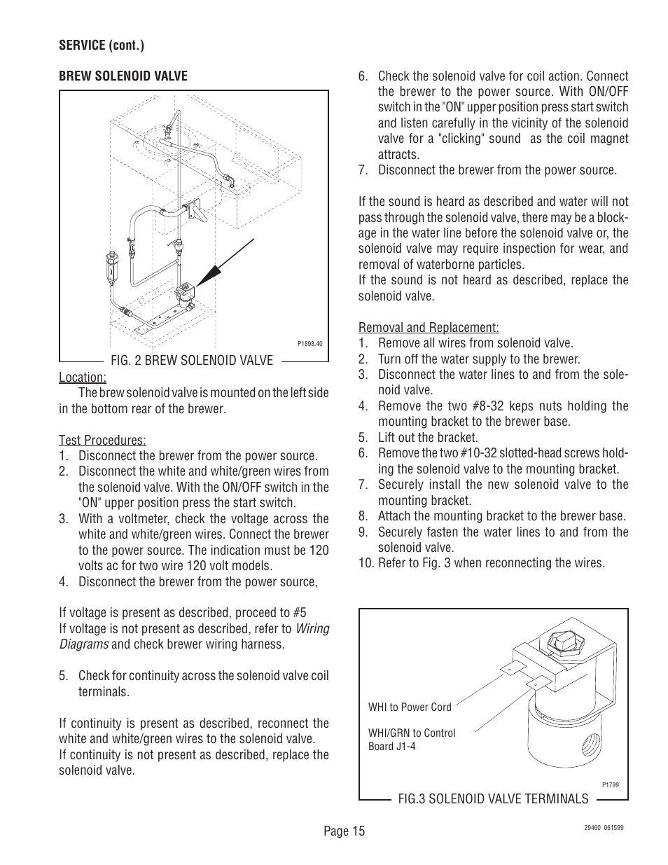 Bunn TU3Q-EZ User Manual | Page 15 / 22