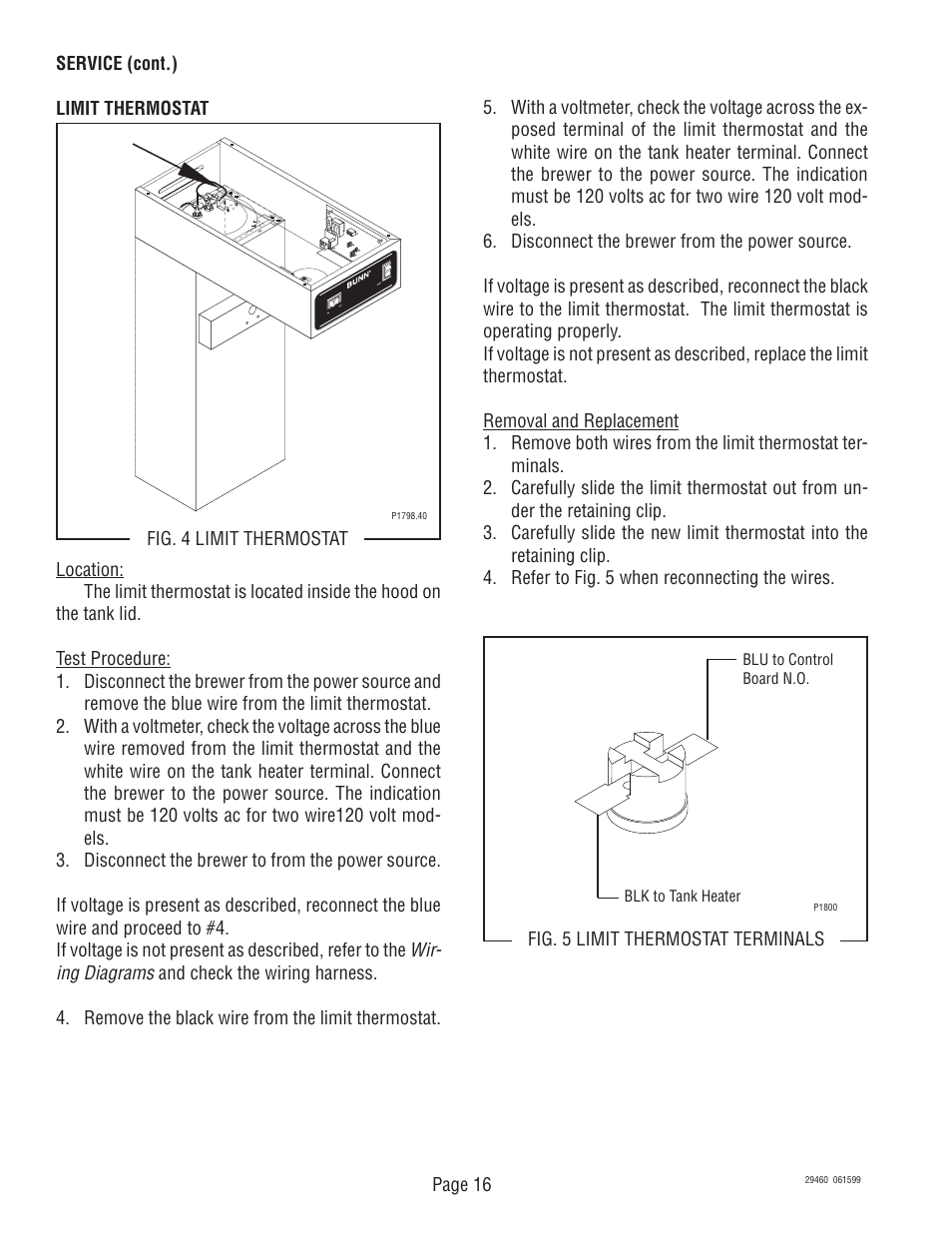 Bunn TU3Q-EZ User Manual | Page 16 / 22