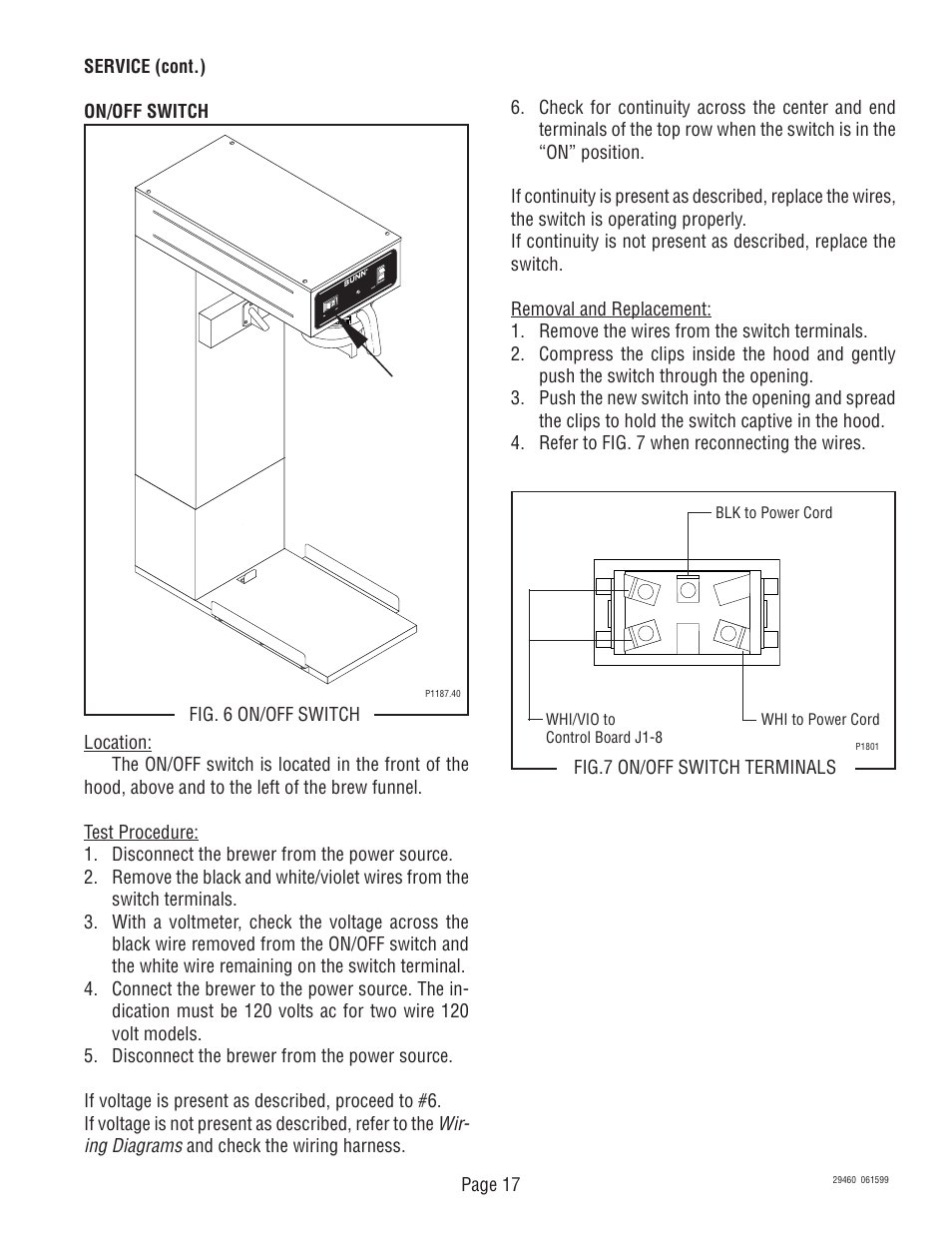 Bunn TU3Q-EZ User Manual | Page 17 / 22