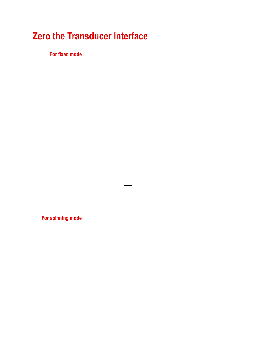 Zero the transducer interface, Zero the transducer interface 64 | MTS WIFT Mini Transducer Interface User Manual | Page 64 / 86