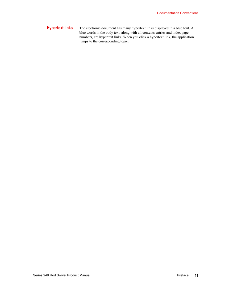 MTS Series 249 Swivels User Manual | Page 11 / 40