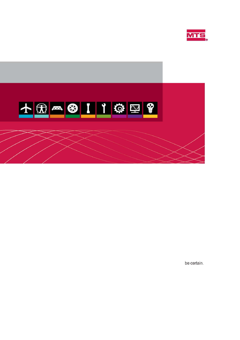 MTS Criterion Series 60 User Manual | 42 pages