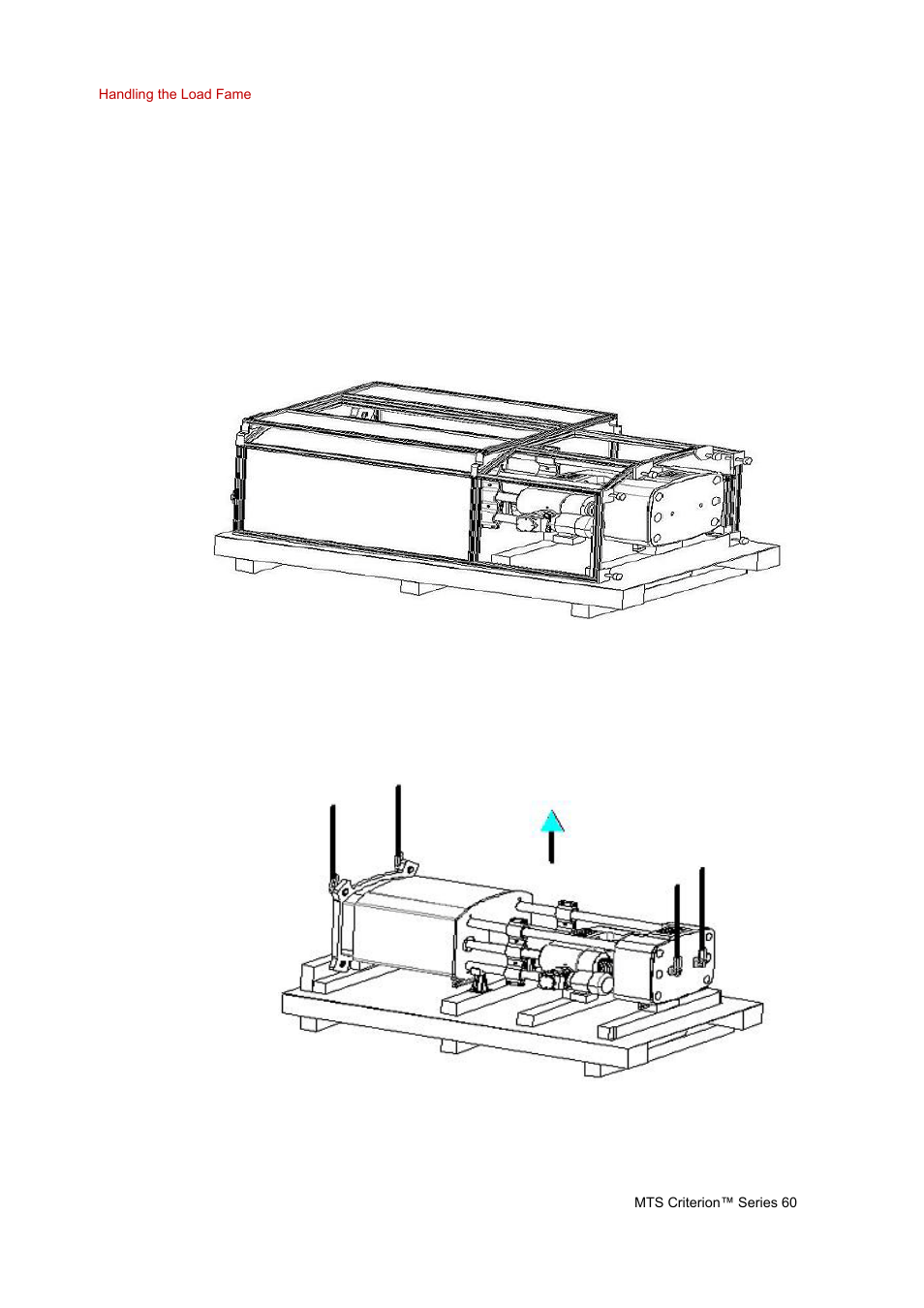 Moving the load unit, Moving the load unit 26 | MTS Criterion Series 60 User Manual | Page 26 / 42