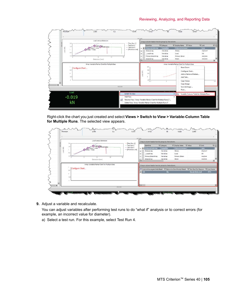 MTS Criterion Series 40 User Manual | Page 105 / 142