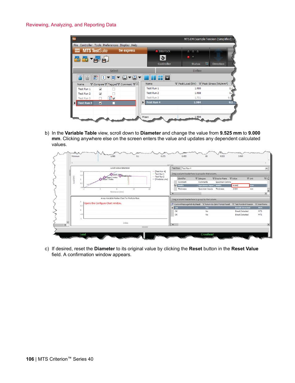 MTS Criterion Series 40 User Manual | Page 106 / 142