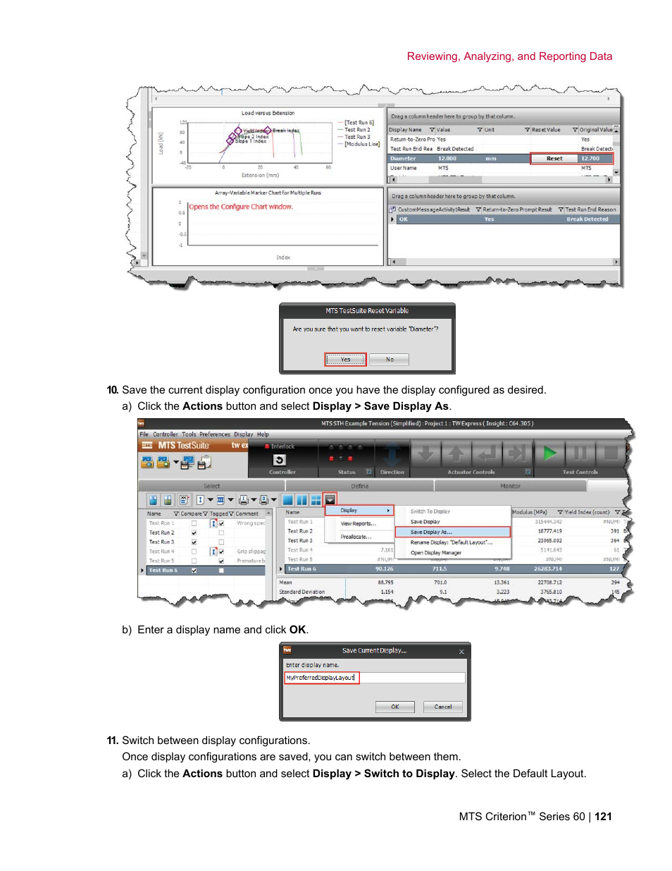 MTS Criterion Series 60 User Manual | Page 121 / 146