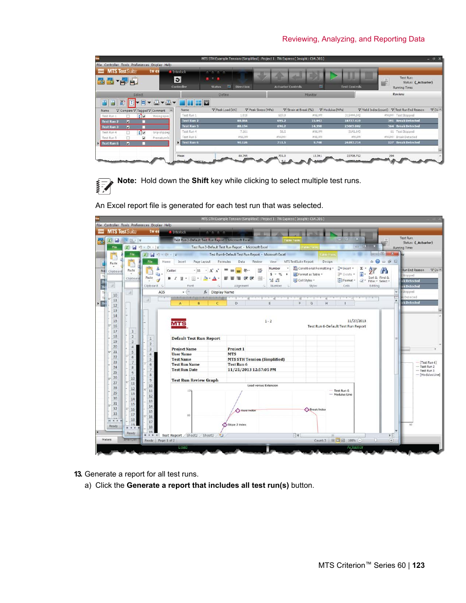 MTS Criterion Series 60 User Manual | Page 123 / 146