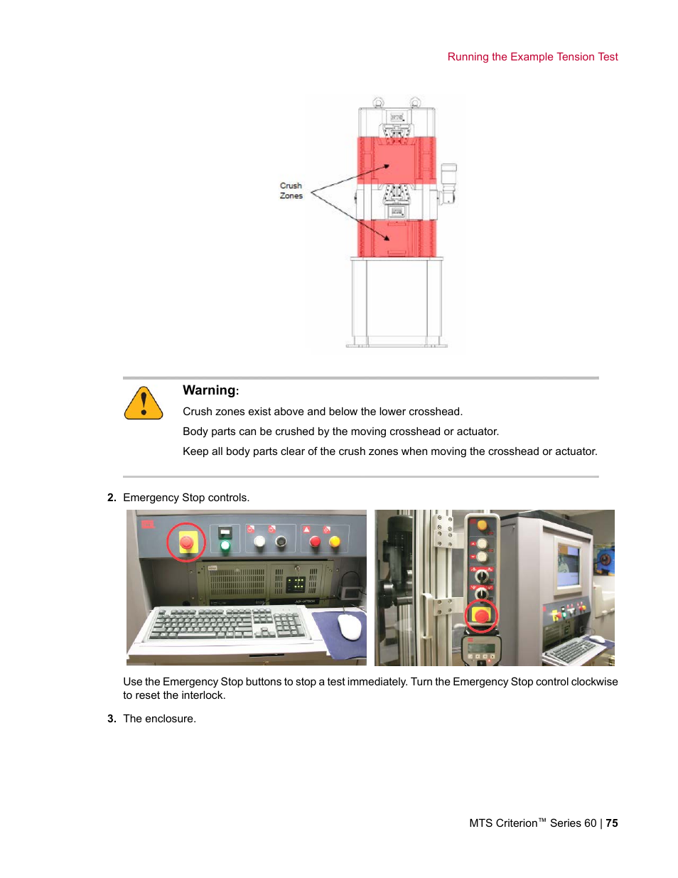 MTS Criterion Series 60 User Manual | Page 75 / 146