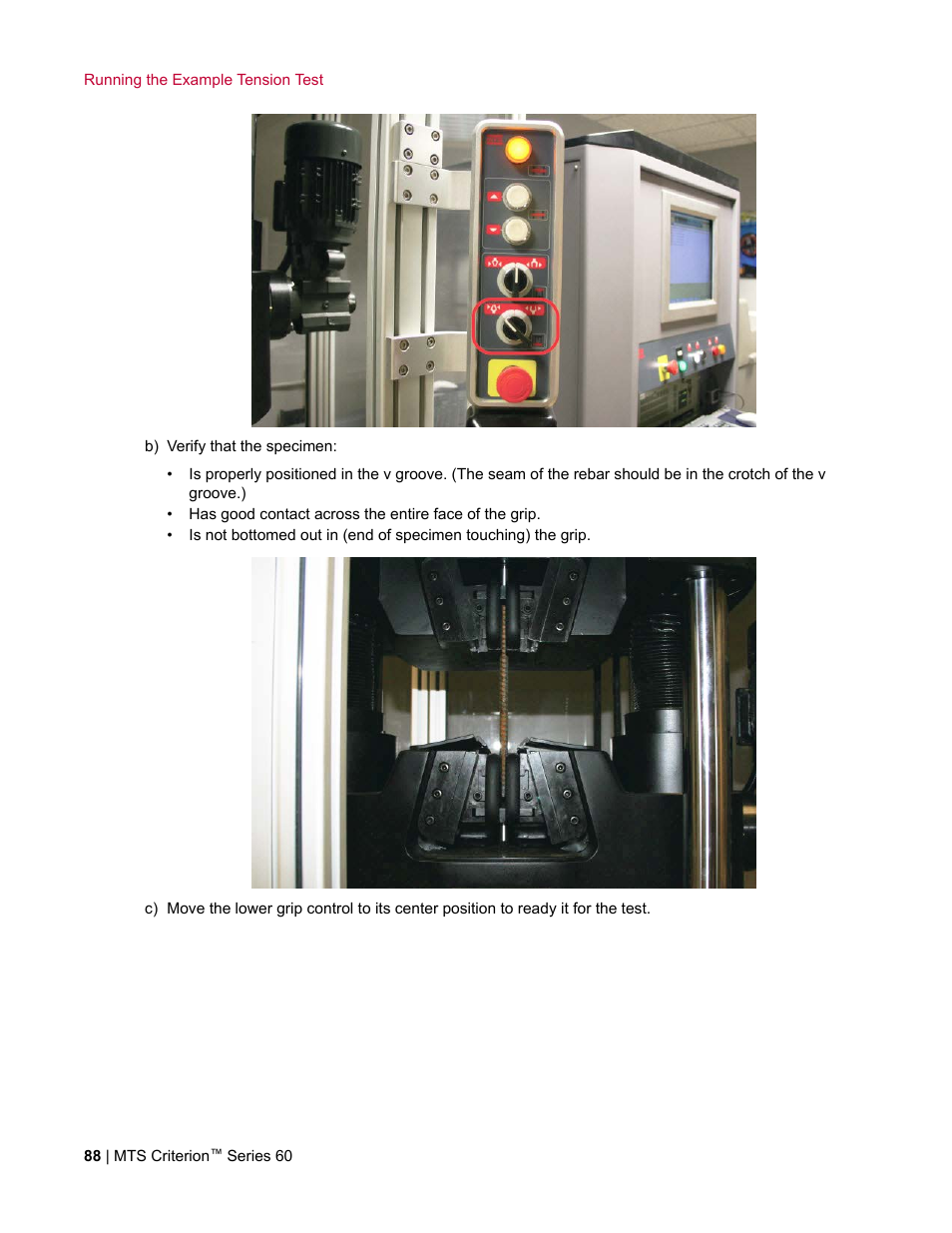 MTS Criterion Series 60 User Manual | Page 88 / 146