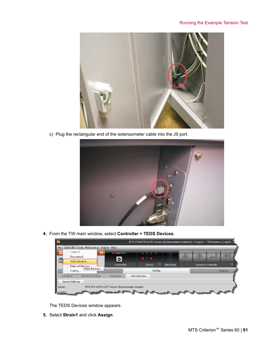 MTS Criterion Series 60 User Manual | Page 91 / 146