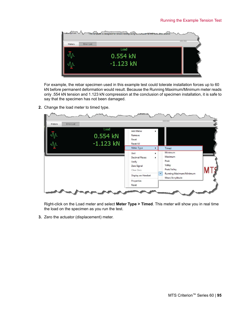 MTS Criterion Series 60 User Manual | Page 95 / 146