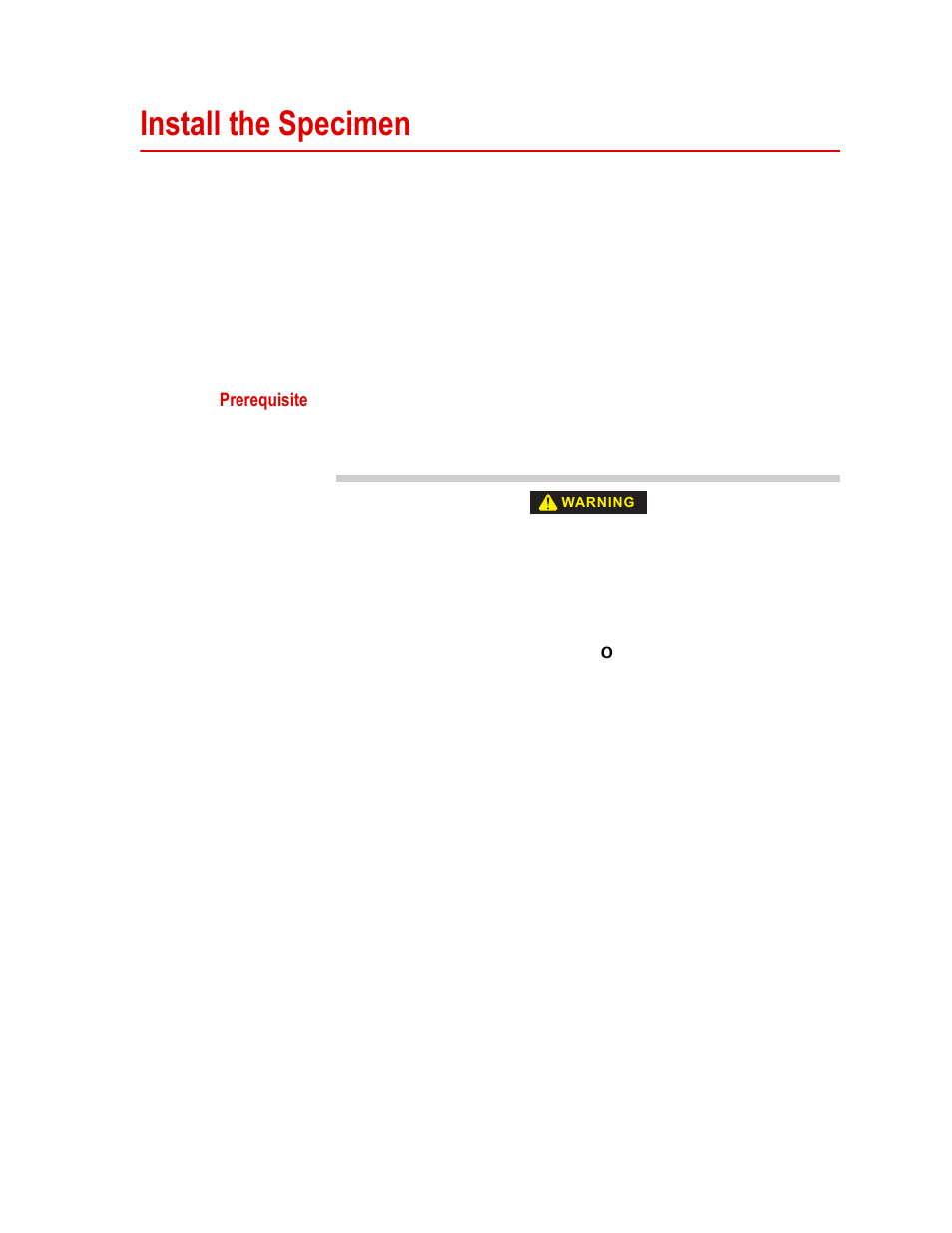 Install the specimen, Install the specimen 31 | MTS 85X Damper User Manual | Page 31 / 56