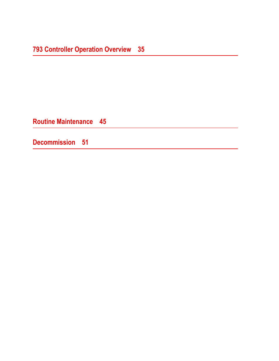 Routine maintenance 45 decommission 51 | MTS 85X Damper User Manual | Page 4 / 56