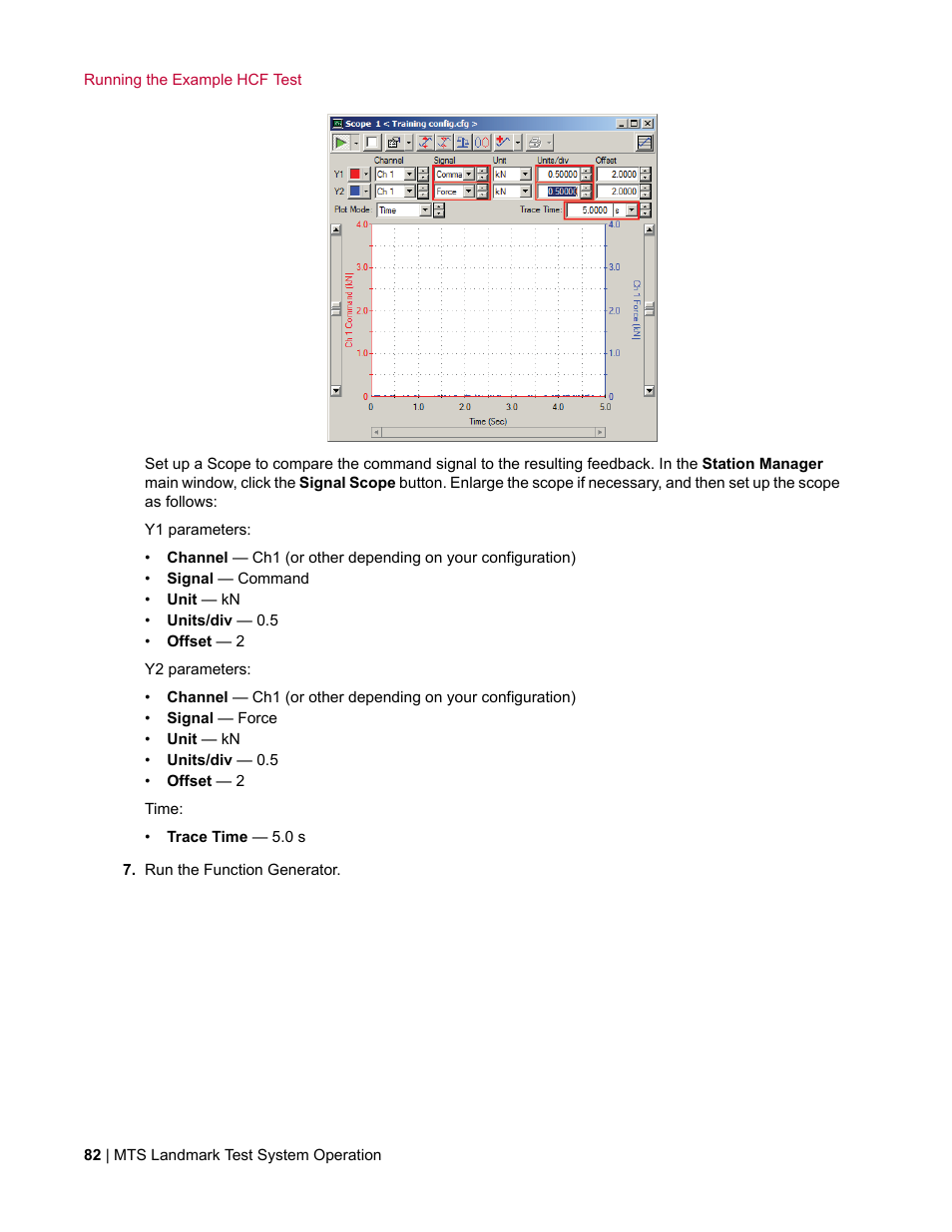MTS Landmark System User Manual | Page 82 / 126
