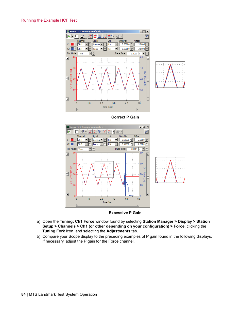 MTS Landmark System User Manual | Page 84 / 126