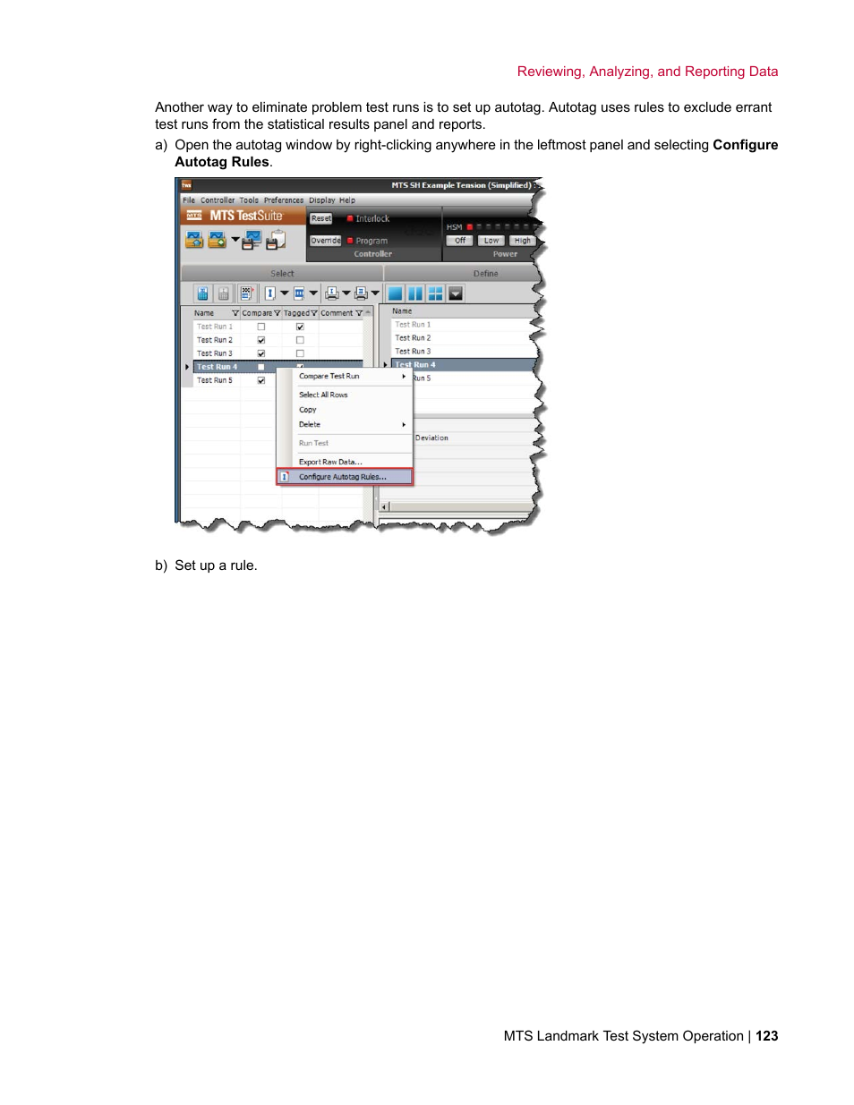 MTS Landmark TWX User Manual | Page 123 / 162