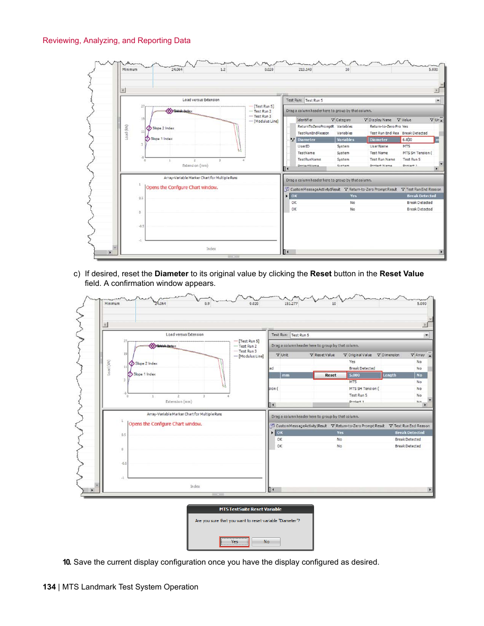 MTS Landmark TWX User Manual | Page 134 / 162