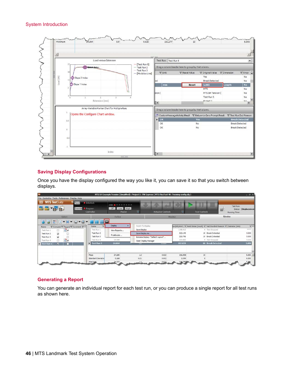 MTS Landmark TWX User Manual | Page 46 / 162