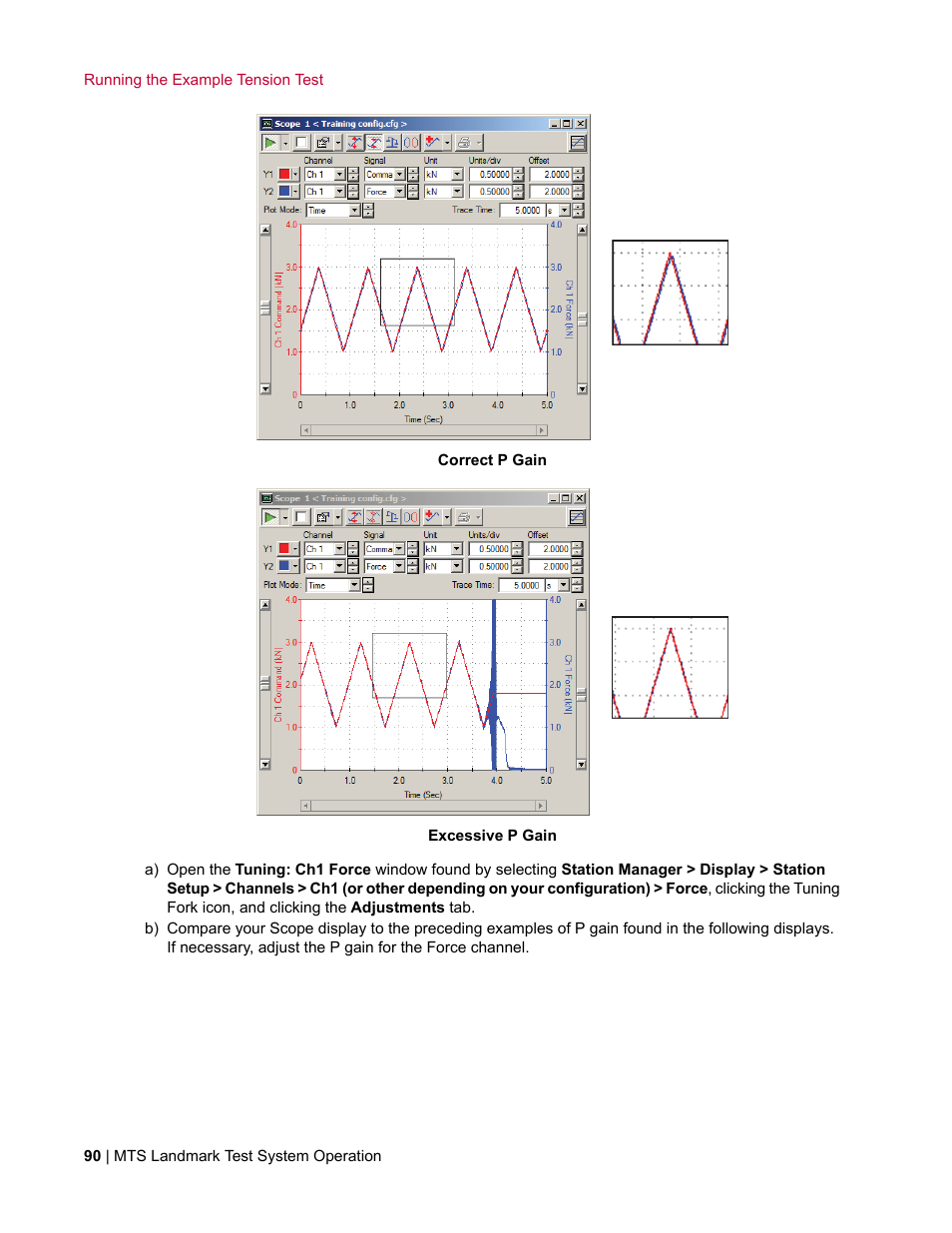 MTS Landmark TWX User Manual | Page 90 / 162