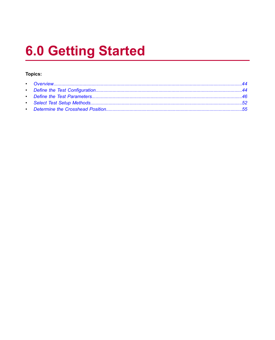 0 getting started | MTS Material Test Systems User Manual | Page 43 / 80