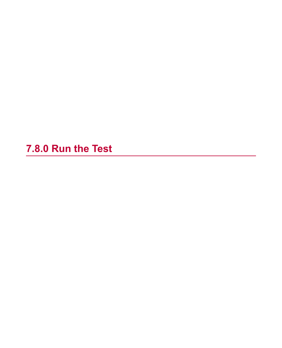 0 run the test, Run the test | MTS Material Test Systems User Manual | Page 68 / 80