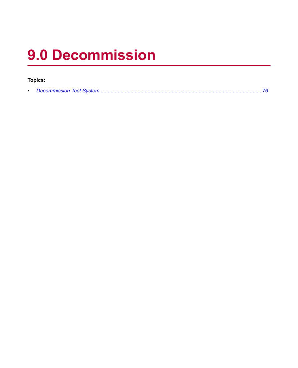 0 decommission | MTS Material Test Systems User Manual | Page 75 / 80