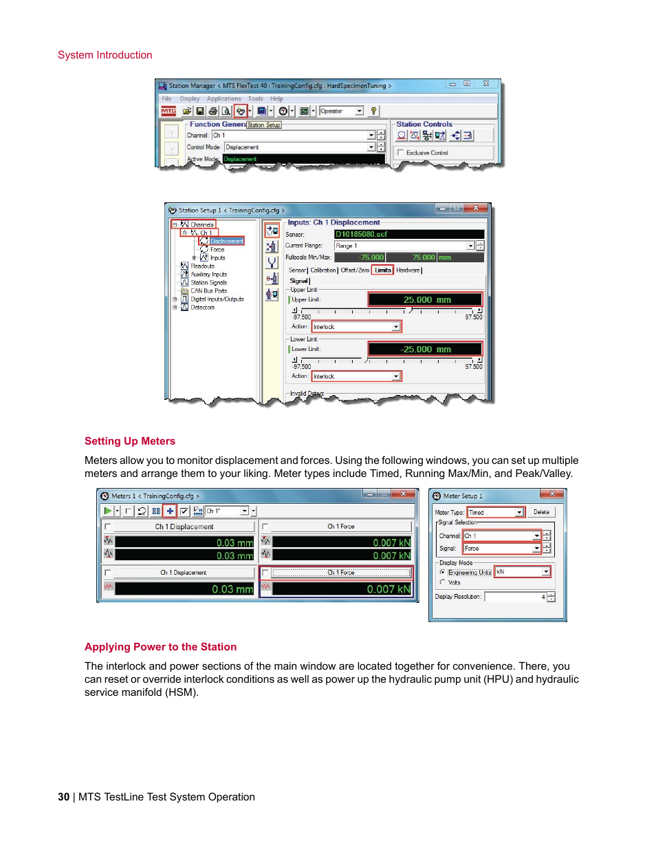 MTS TestLine User Manual | Page 30 / 132