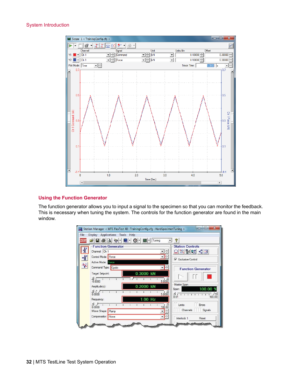 MTS TestLine User Manual | Page 32 / 132