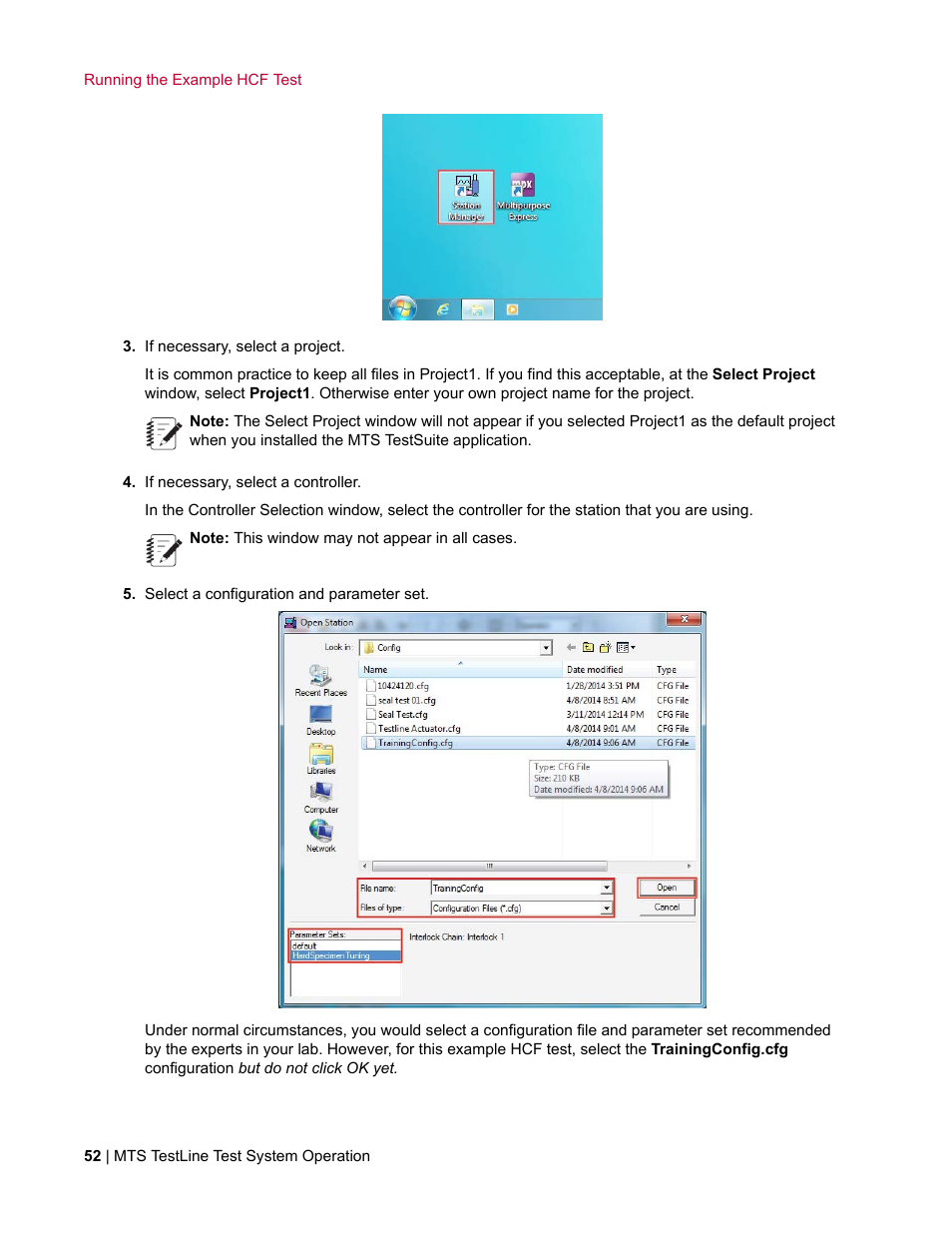 MTS TestLine User Manual | Page 52 / 132