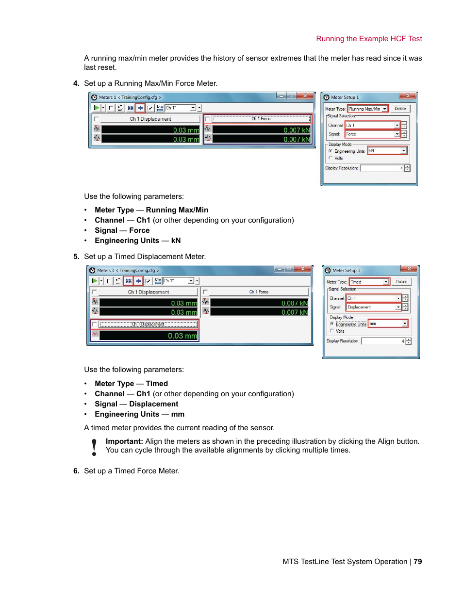 MTS TestLine User Manual | Page 79 / 132